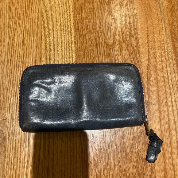 Chloe Wallet in Navy - Picture 2 of 12